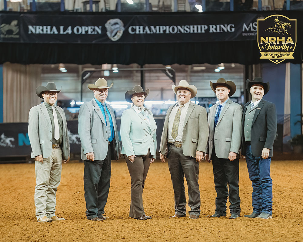 Behind the Slide – NRHA Futurity Finals Judges