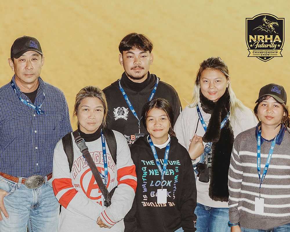 Behind the Slide – Reiners from Thailand Visit NRHA Futurity