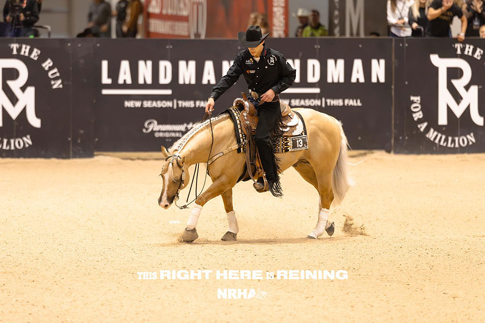 Arnaud Girinon Becomes NRHA’s Newest Million Dollar Rider