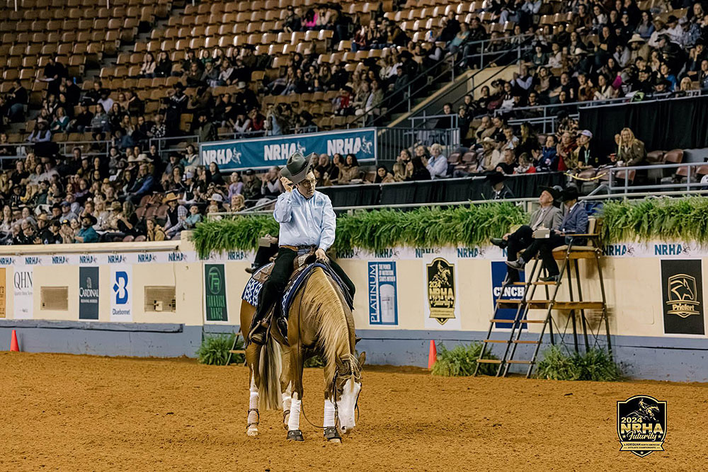 Peter DeFreitas Joins NRHA’s Million Dollar Rider Club